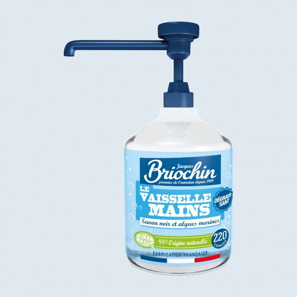 Acheter Liquide vaisselle et main savon noir et algues marines