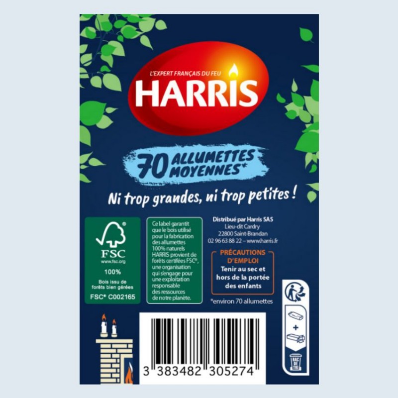 Acheter 70 Allumettes moyennes certifiées FSC®