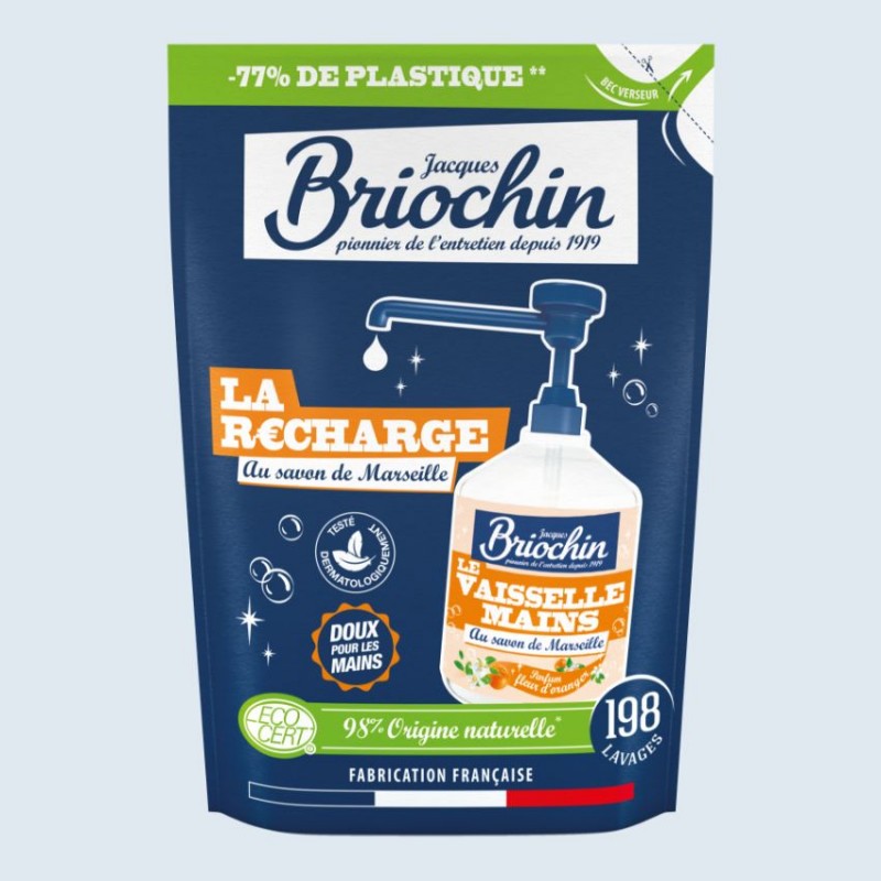 Acheter Recharge liquide Vaisselle Mains Savon liquide de Marseille Ecocert