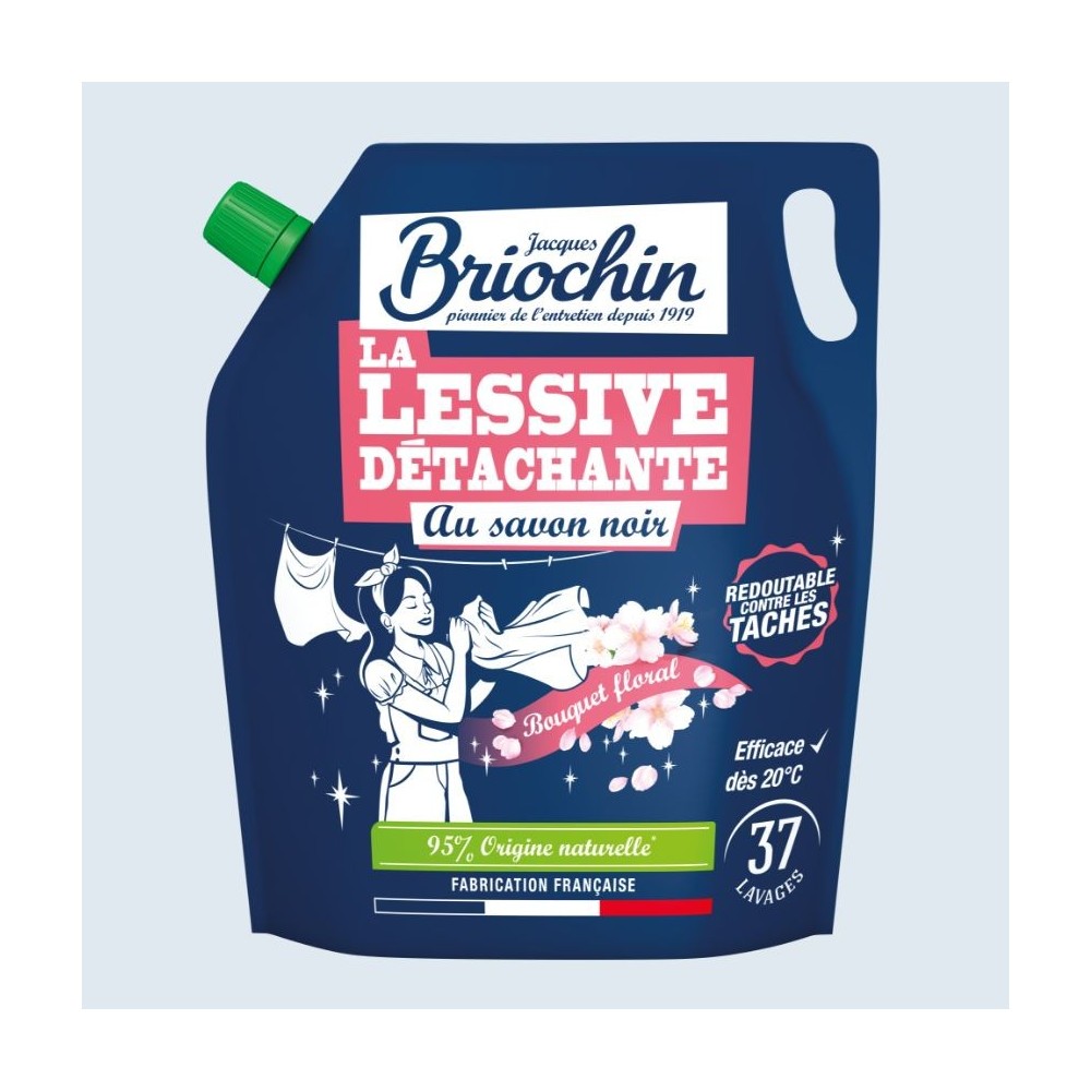 Acheter Recharge lessive savon noir 1,7L