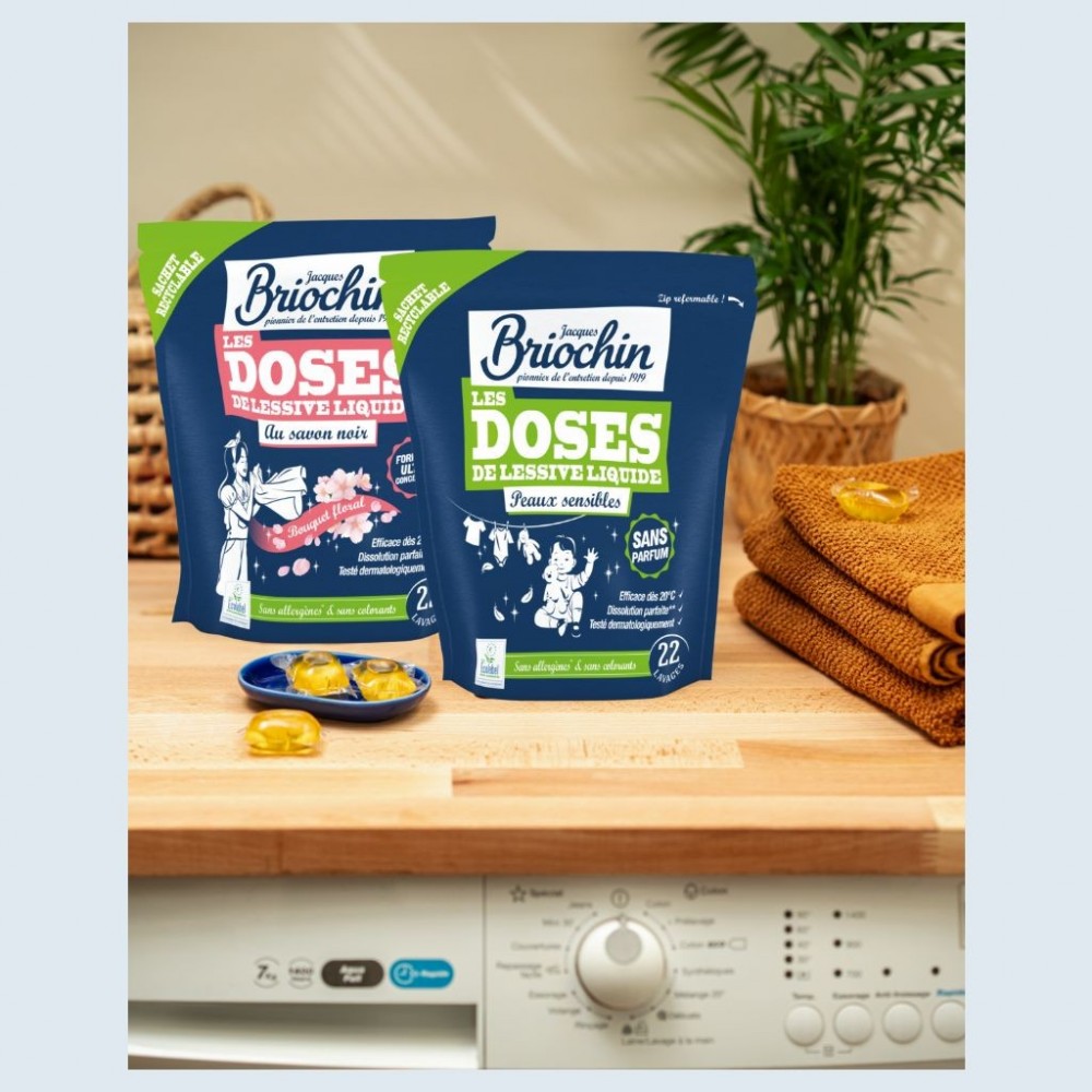 Acheter Lot de 3 doses de lessive liquide peaux sensibles