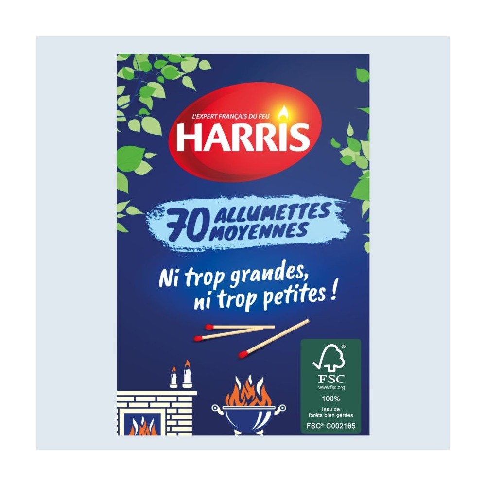Acheter 70 Allumettes moyennes certifiées FSC®