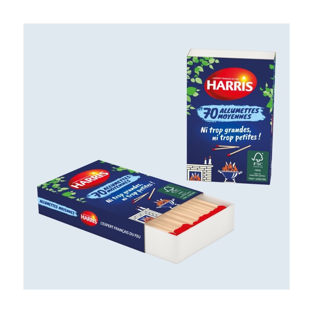 Acheter 70 Allumettes moyennes certifiées FSC®