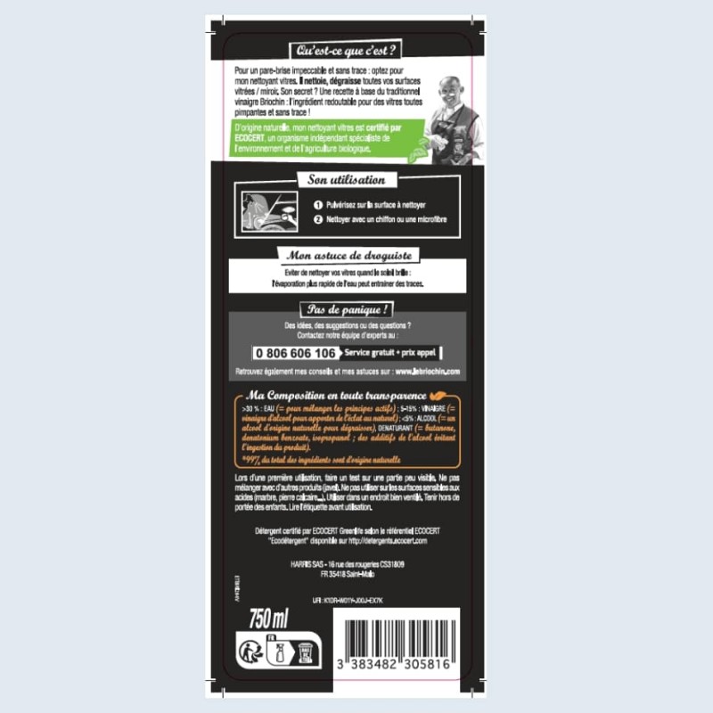 Acheter Nettoyant vitres au vinaigre