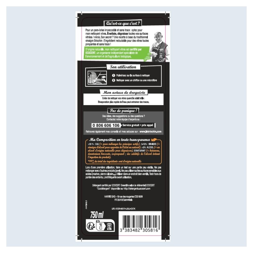 Acheter Nettoyant vitres au vinaigre