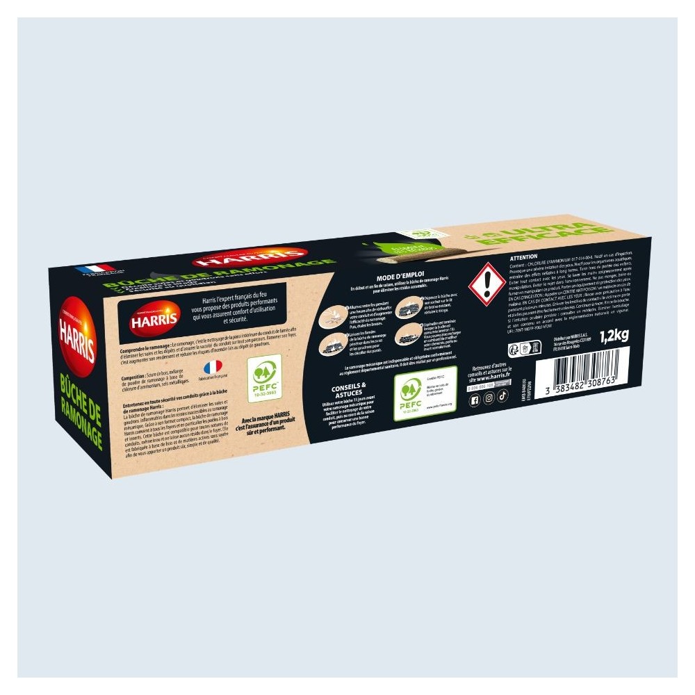 Acheter Bûche de ramonage 1.2kg