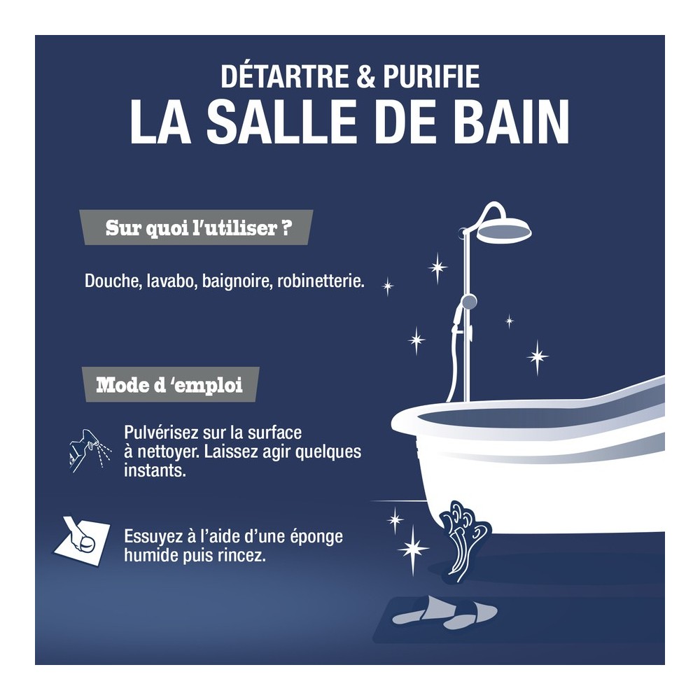 Acheter Nettoyant salle de bain 3-en-1