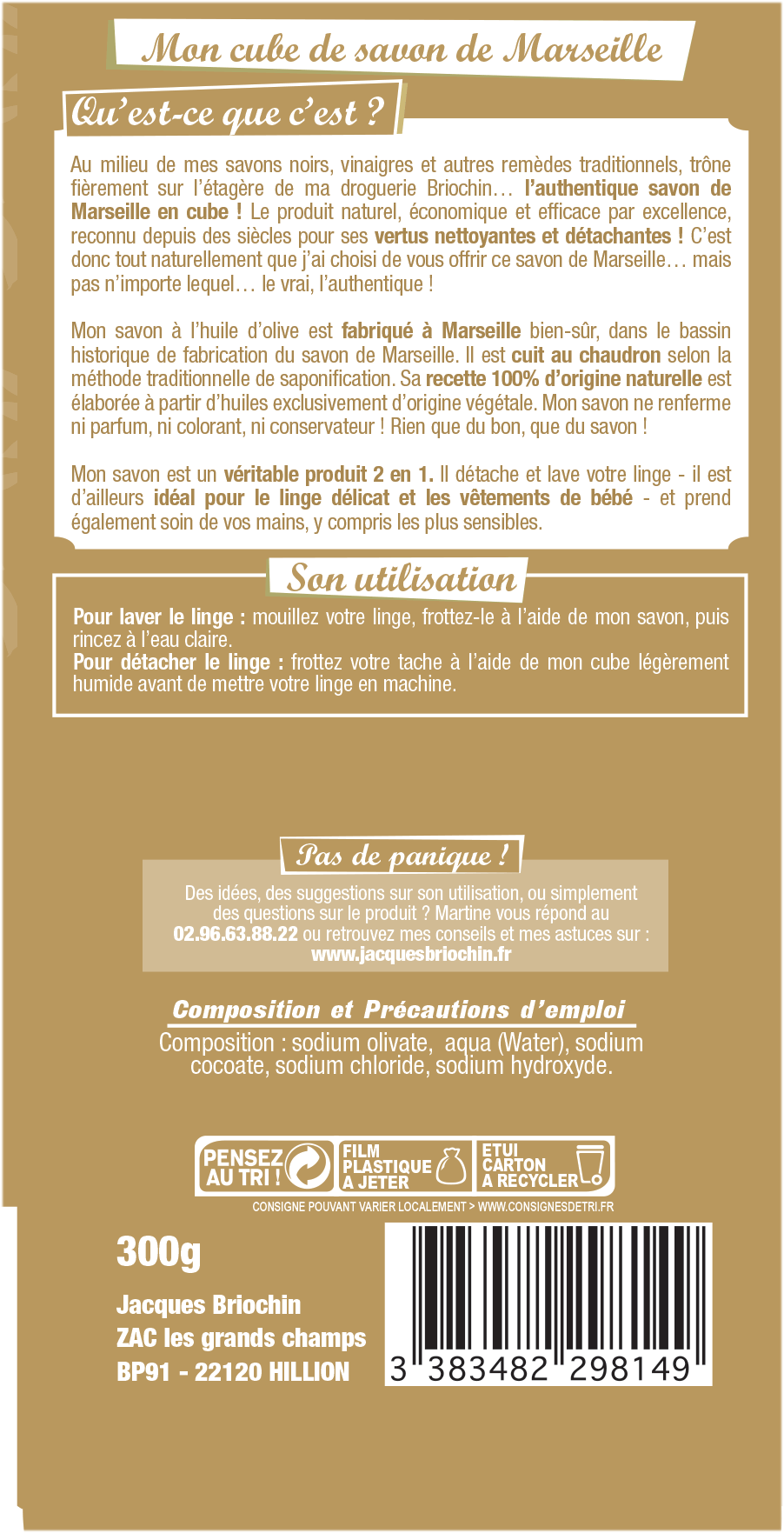 Savons Menagers Ou Cosmetiques Le Briochin