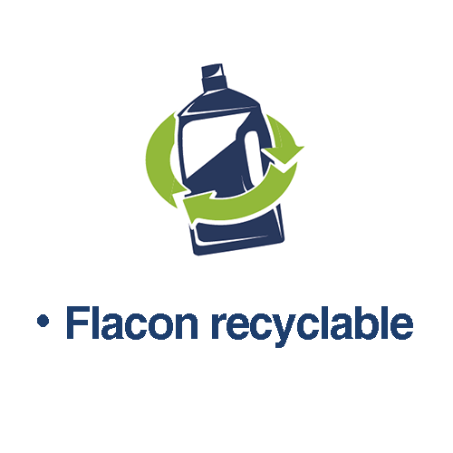 Flacon recyclable
