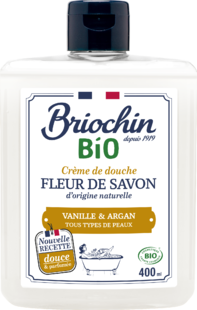 BRIOCHIN-Savon douche-Fleur de Savon-Vanille &amp; Argan