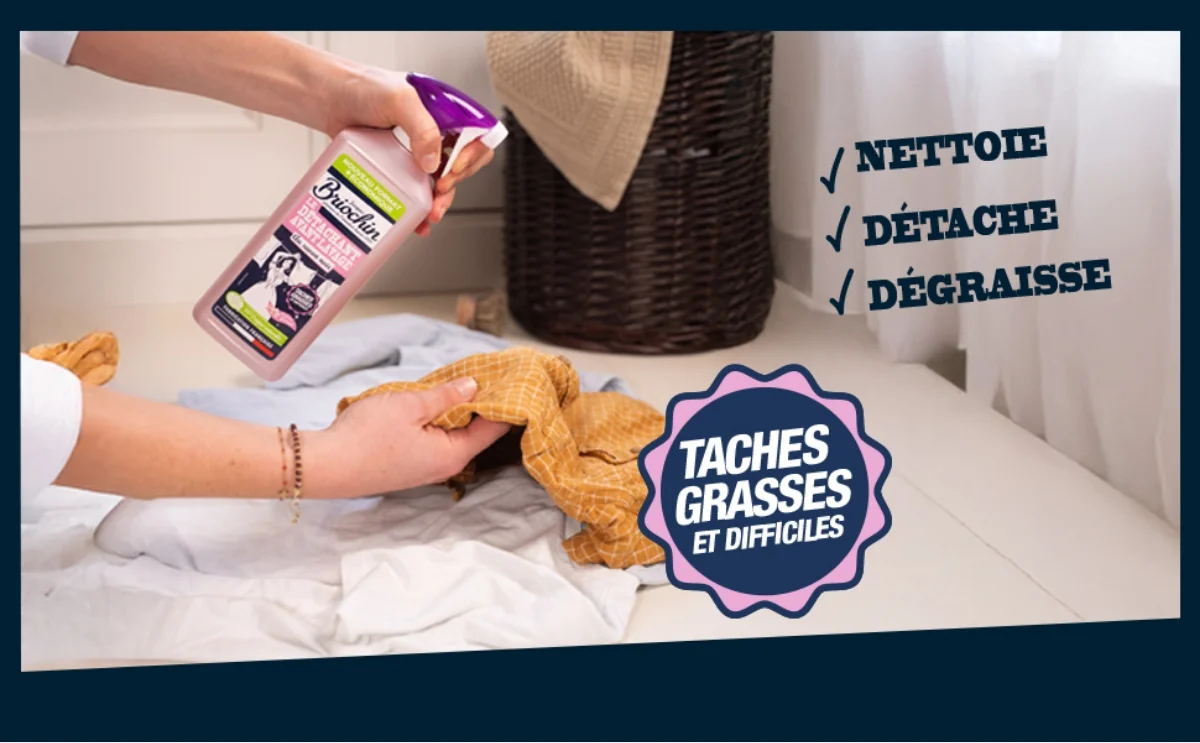 Le détachant avant lavage au Savon Noir