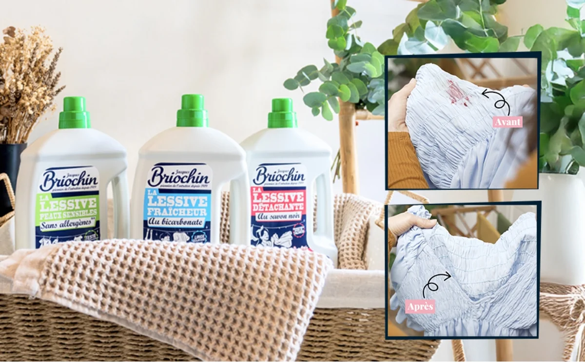 Lessive au bicarbonate 50 lavages 2,27L