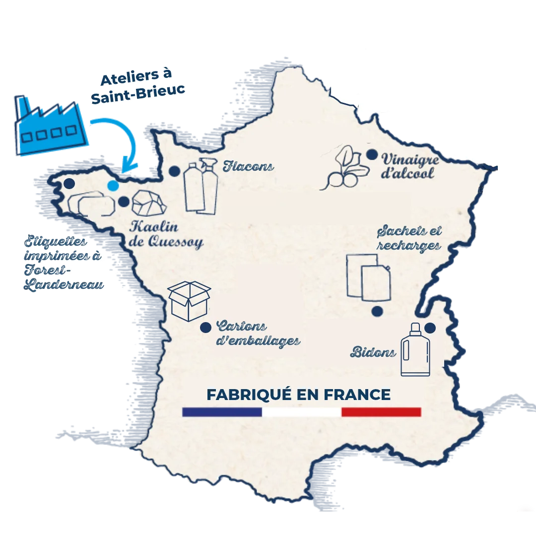 Carte Fabrication Française